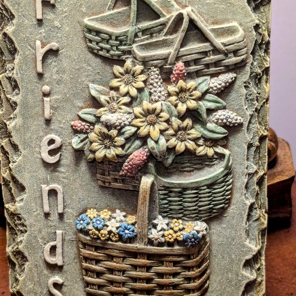 Beautiful 3D Light Olive Green Slate Garden Or Home Decor With Beautiful Details - Picture 4 of 8